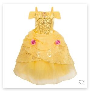 Disney Princess Belle Dress Costume Plus Accessories 3t